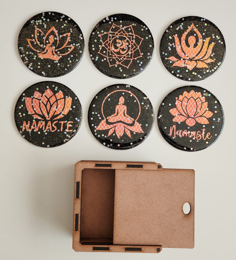 Handcrafted Resin Coasters