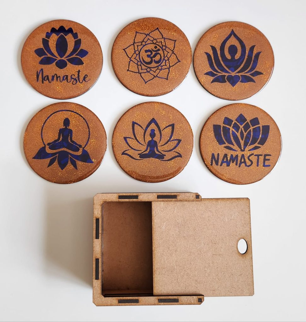 Handcrafted Resin Coasters