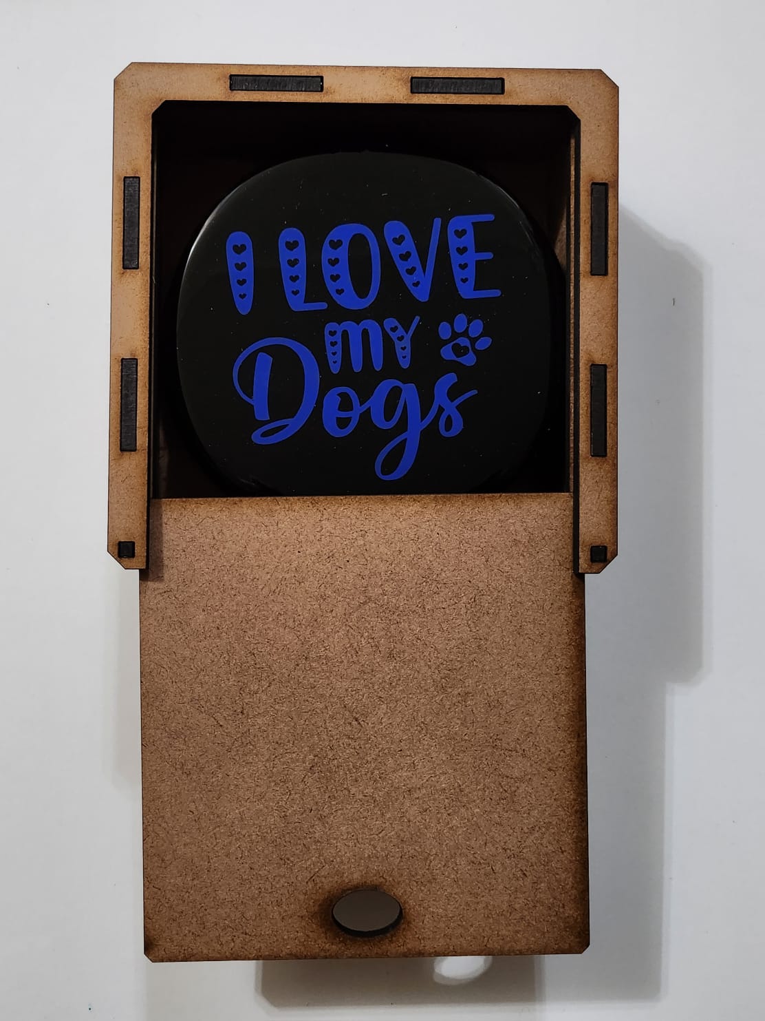 “I Love My Dogs” Resin Coasters - Image 2