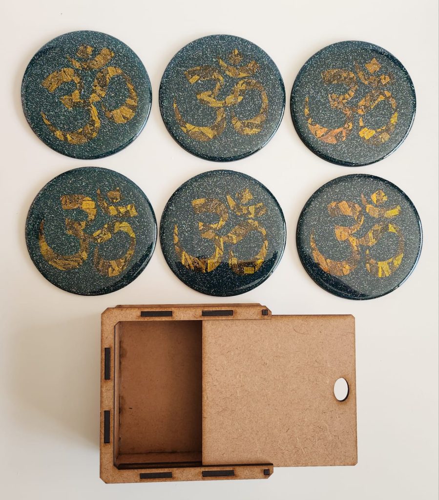 Handcrafted Resin Coasters