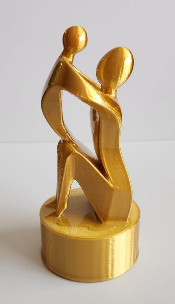 Mother and Child – Handcrafted Abstract Sculpture