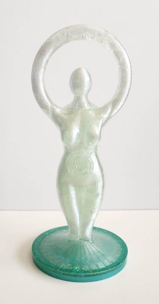 Goddess – Spiral Creation Statue