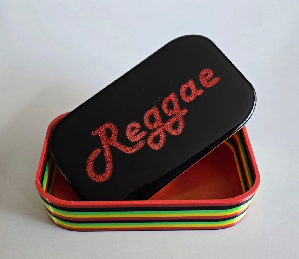 Reggae Rasta Vibes – Handcrafted 3D-Printed Keepsake